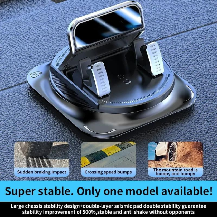 360° Rotating Dashboard Phone Holder