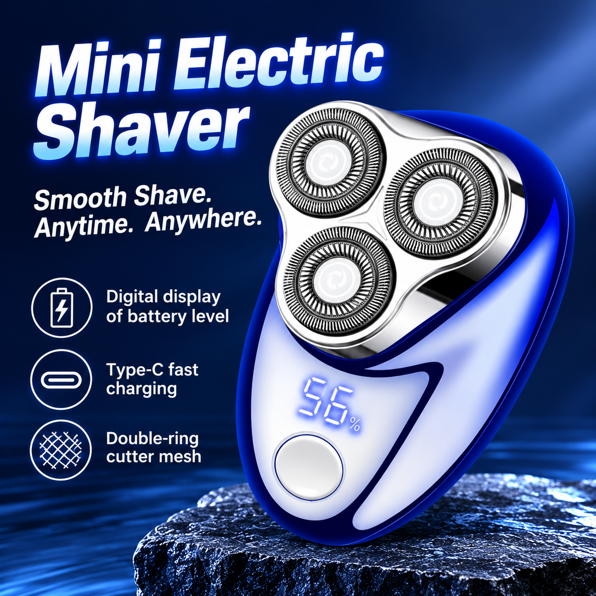 Portable Mini Electric Shaver