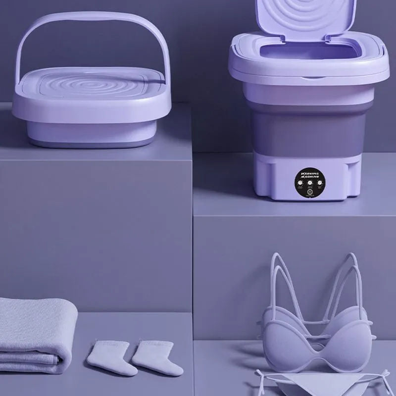 Electric Portable Mini Washing Machine- 8 Litres