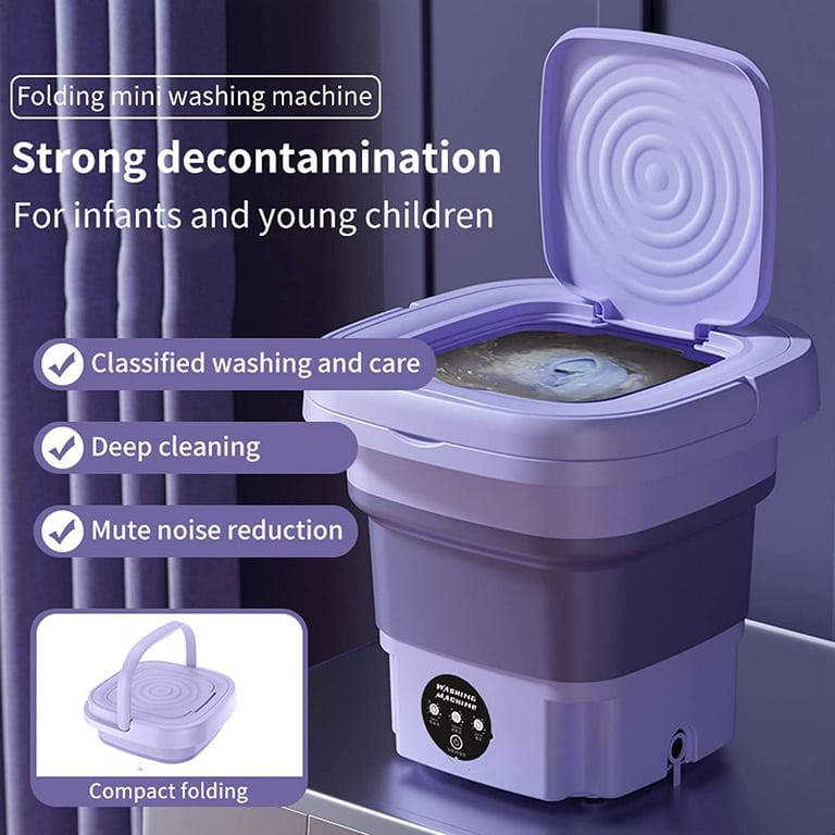 Electric Portable Mini Washing Machine- 8 Litres