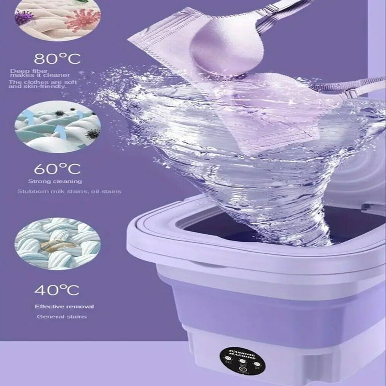 Electric Portable Mini Washing Machine- 8 Litres